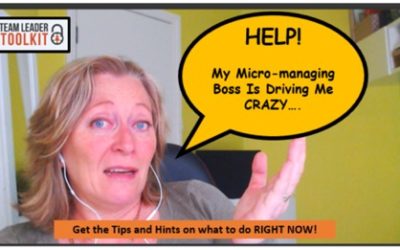 Help! My micro-managing boss is driving me crazy…